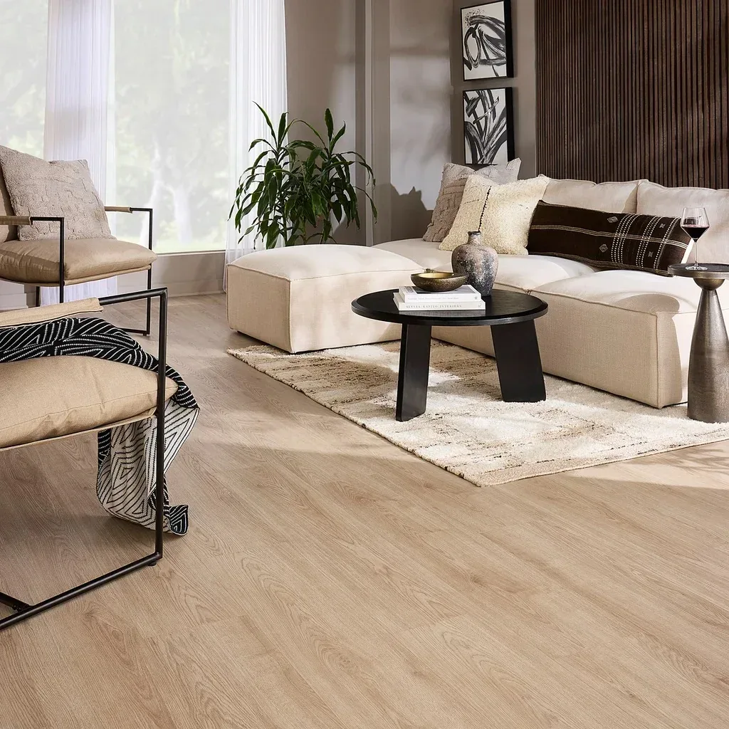 Mohawk Home 12MM Thick 9.4in X 47.2in AC4 Waterproof Surface Laminate Wood Plank Flooring (18.6 sq ft/ctn) - Image 13