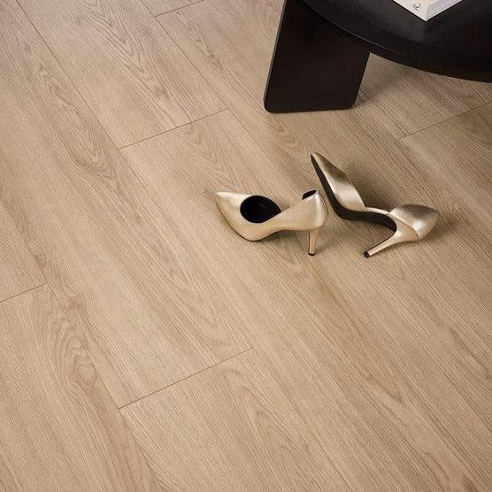 Mohawk Home 12MM Thick 9.4in X 47.2in AC4 Waterproof Surface Laminate Wood Plank Flooring (18.6 sq ft/ctn) - Image 15