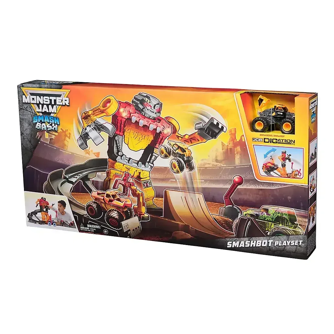 Monster Jam Smash & Bash Smashbot Playset - Image 3