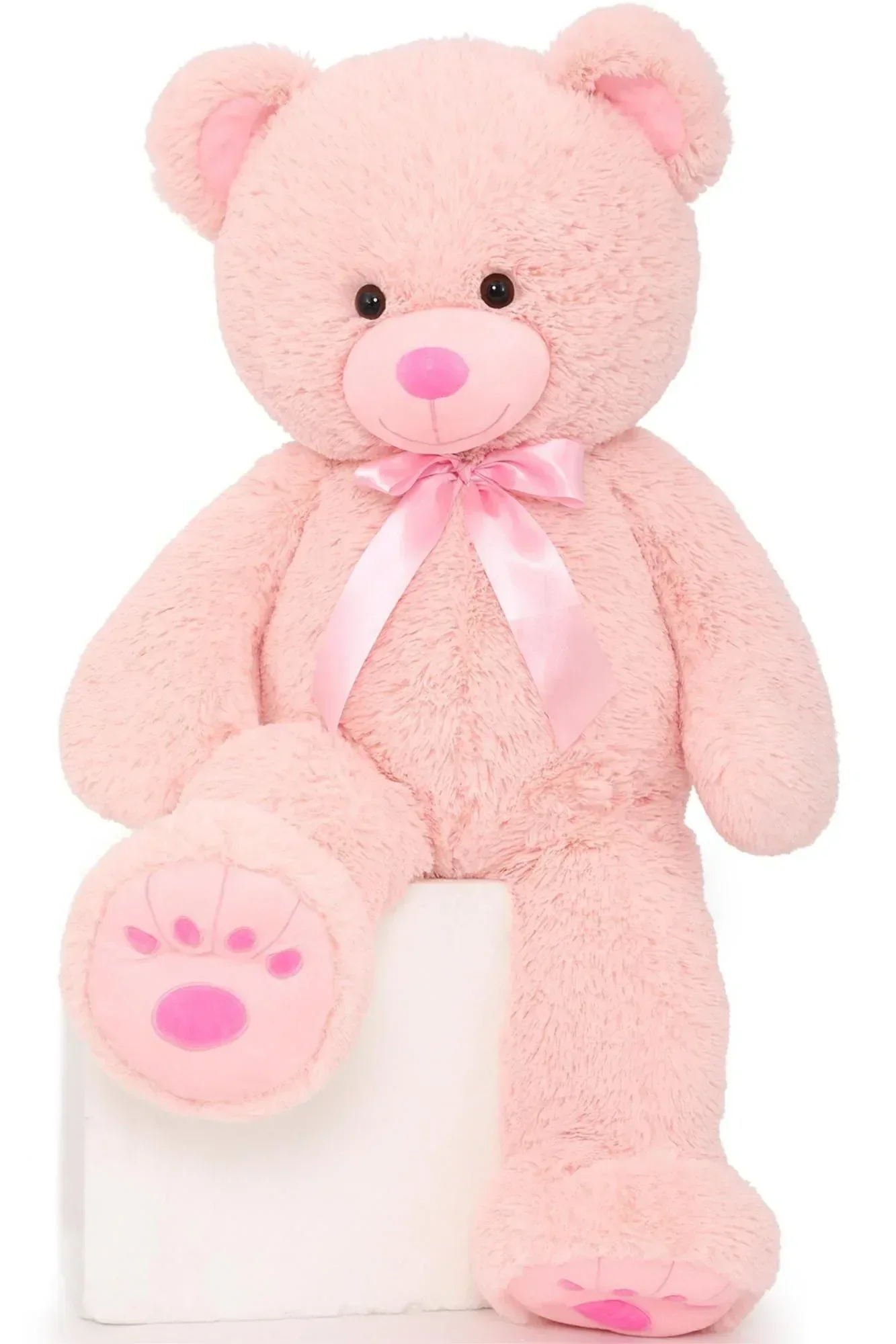 MorisMos 4ft Giant Brown Teddy Bear Stuffed Animal, Big Teddy Bear Plush - Image 10