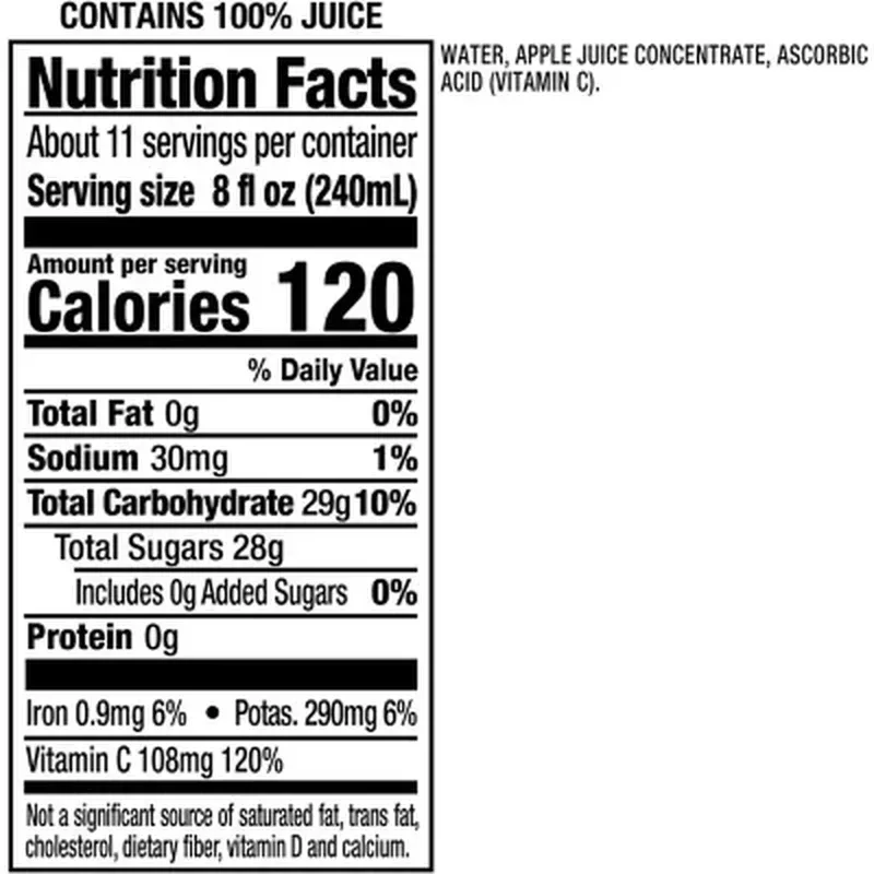 Mott'S 100% Apple Juice (86 Fl. Oz., 2 Pk.) - Image 12