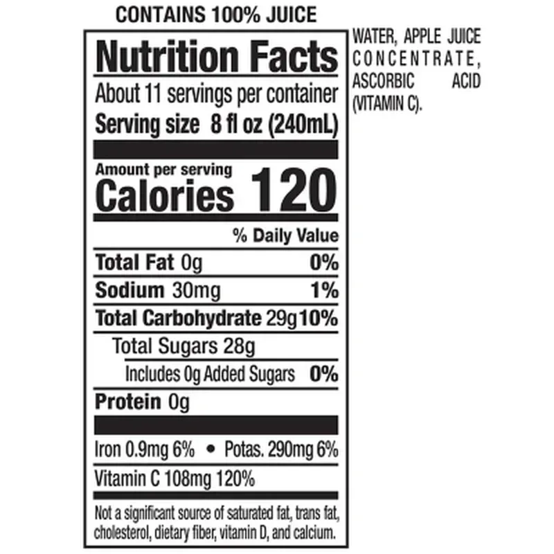 Mott'S 100% Apple Juice (86 Fl. Oz., 2 Pk.) - Image 6
