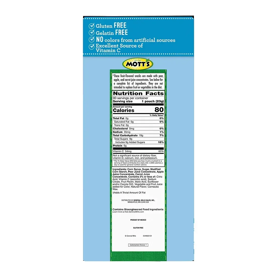 Mott's Fruit Flavored Snacks, 90 ct. - Image 3