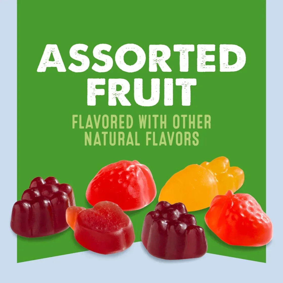 Mott's Fruit Flavored Snacks, Assorted Fruit, Gluten Free, Value Pack, 22 Pouches, 17.6 oz