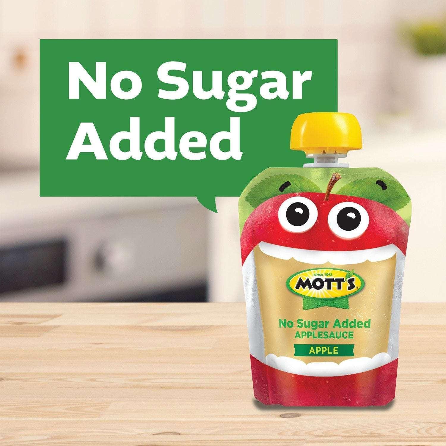Mott's No Sugar Added Applesauce Variety Pack, 3.2 oz., 32 pk. - Image 4