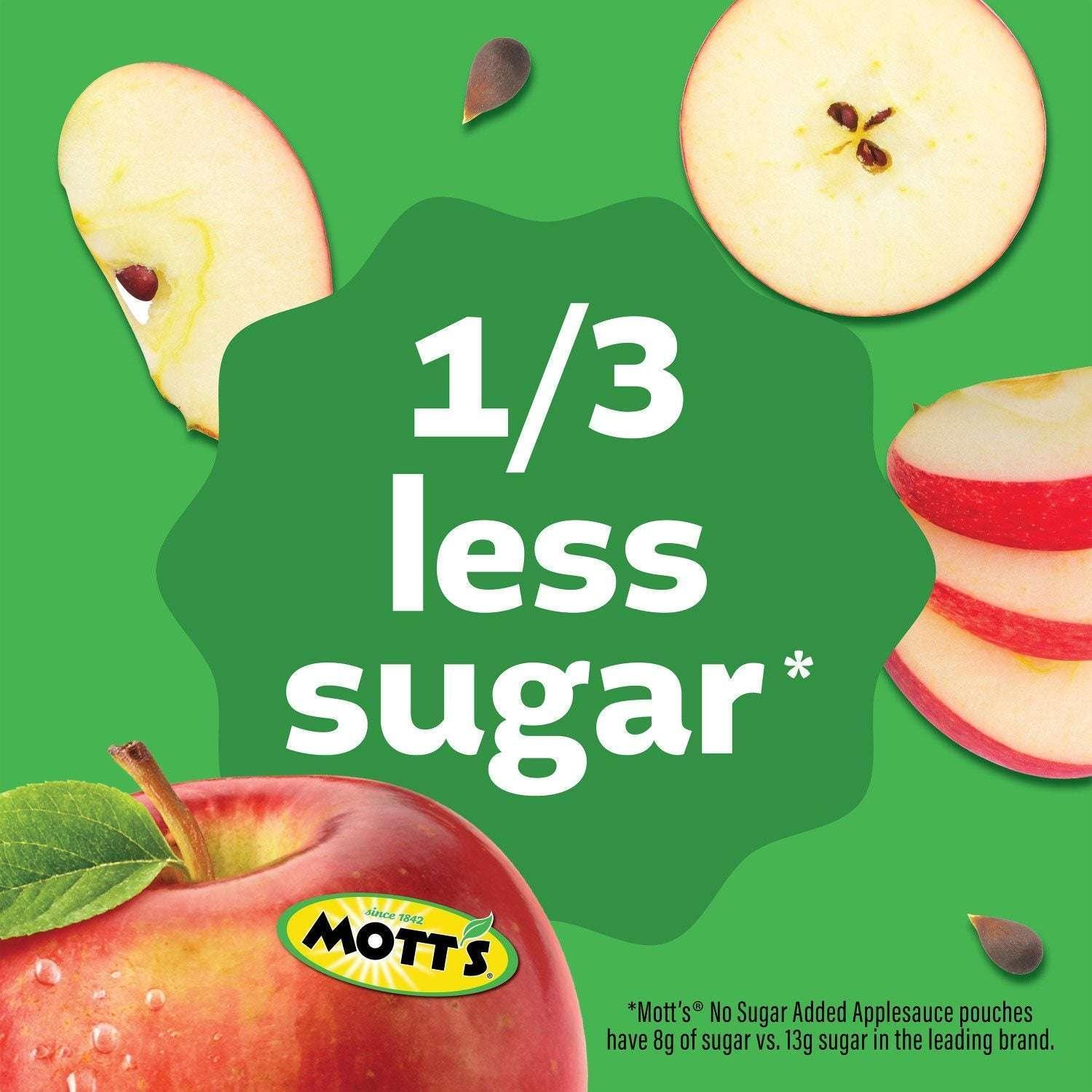 Mott's No Sugar Added Applesauce Variety Pack, 3.2 oz., 32 pk. - Image 5