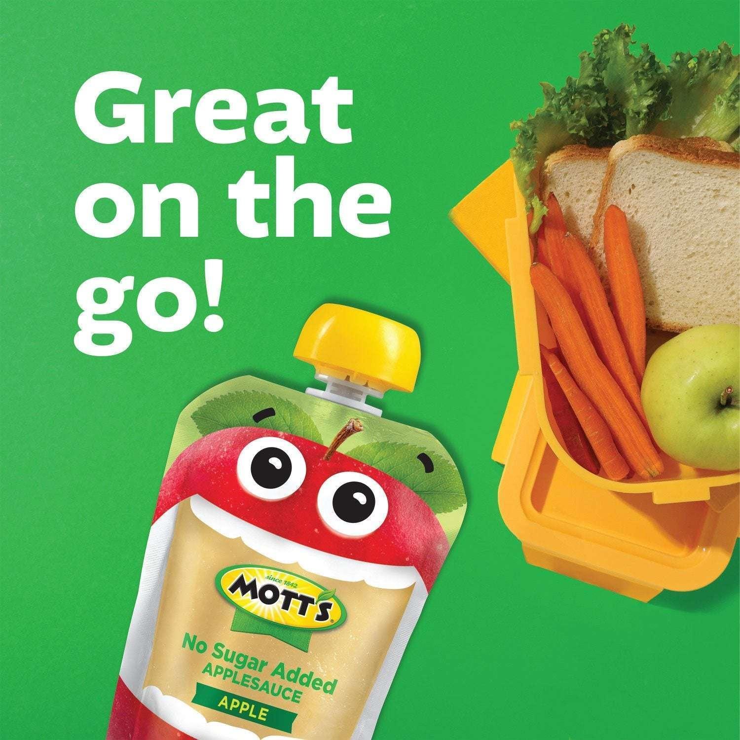 Mott's No Sugar Added Applesauce Variety Pack, 3.2 oz., 32 pk. - Image 6