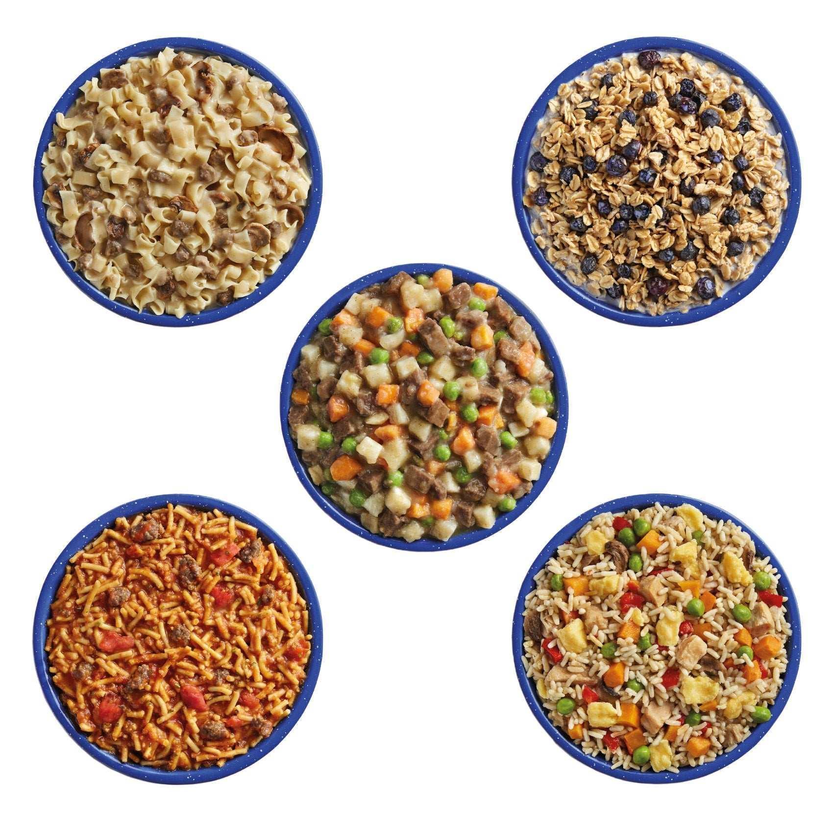 Mountain House Classic Meal Assortment Bucket (24 Total Servings), Freeze-Dried Backpacking & Camping Food - Image 2