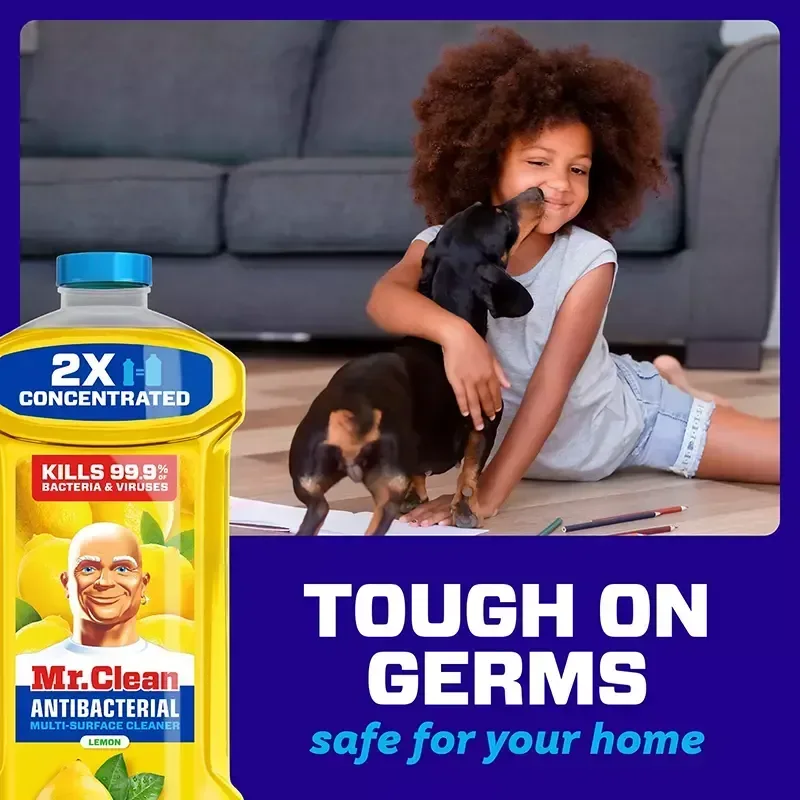 Mr. Clean All Purpose Mopping & Antibacterial Cleaner - Lemon Scent, 101 oz. - Image 6