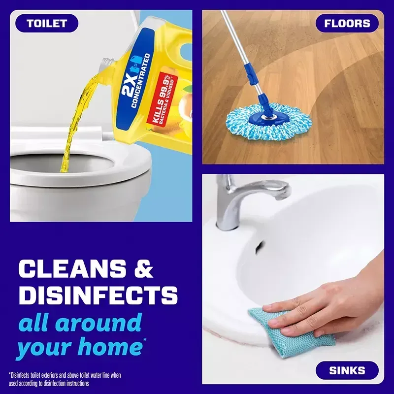 Mr. Clean All Purpose Mopping & Antibacterial Cleaner - Lemon Scent, 101 oz. - Image 7