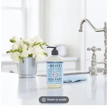 Mrs. Meyer's Clean Day Liquid Hand Soap, Rain Water Scent Bottle, 3 pk./12.5 oz. - Image 3