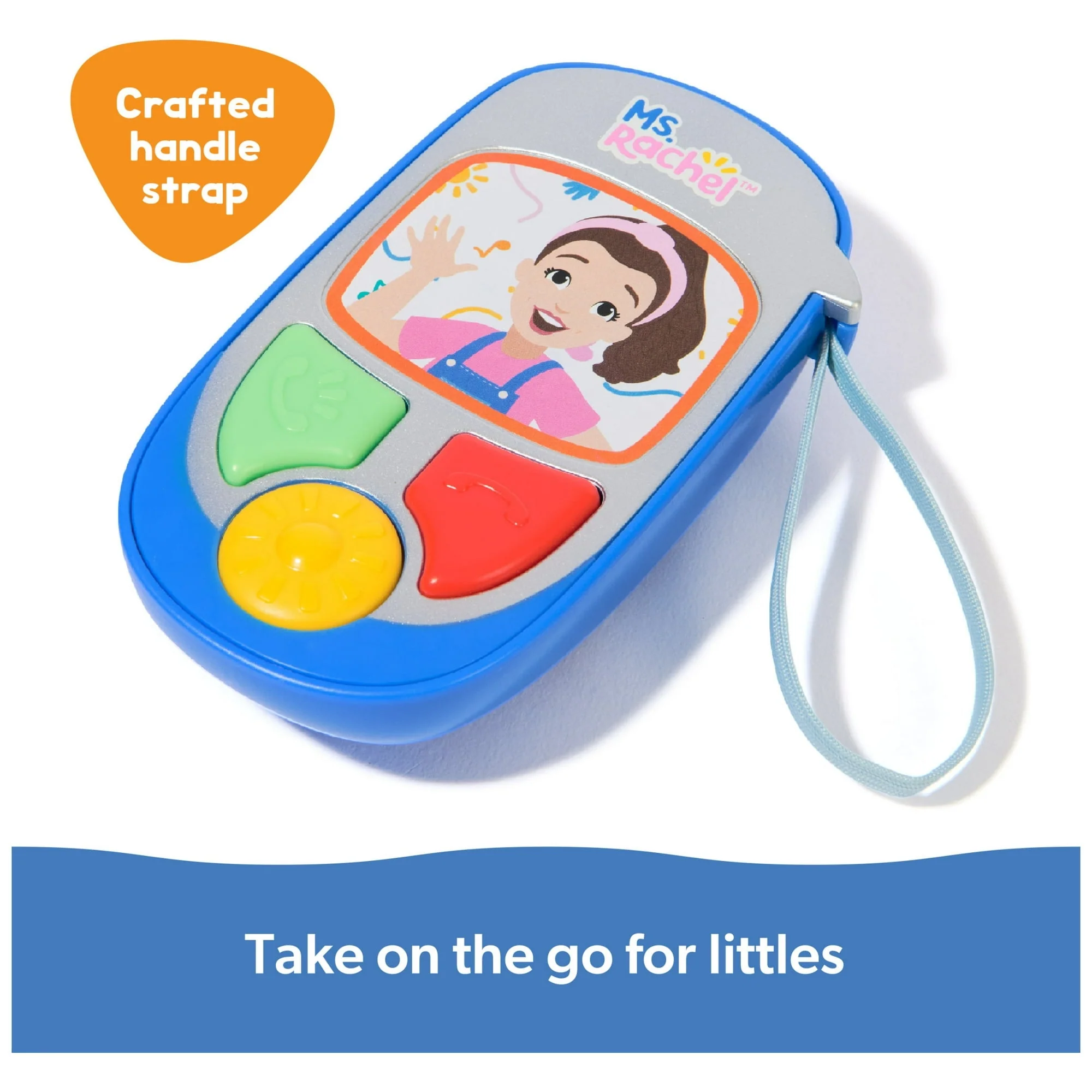 Ms. Rachel Electronic Talk with Me Learning Phone with Conversational Phrases For Kids Ages 1+ - Image 4