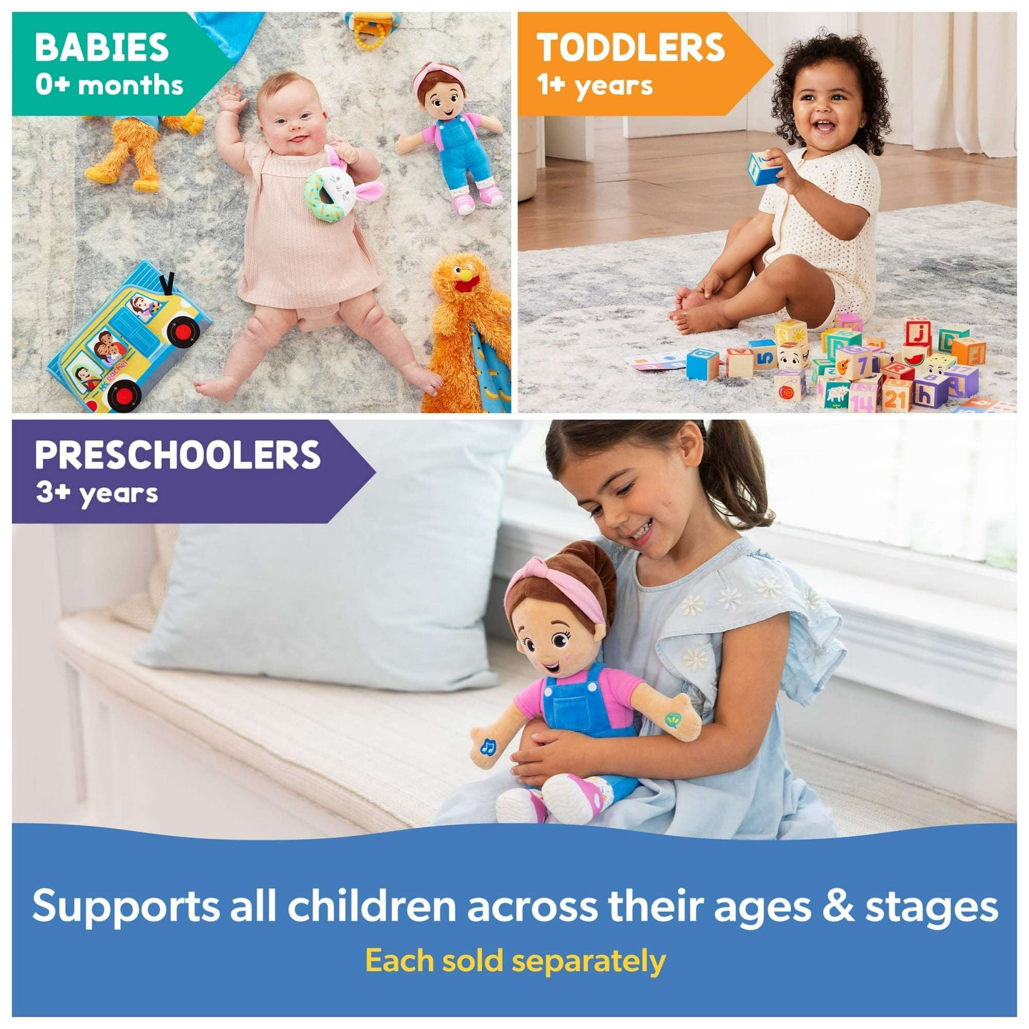 Ms. Rachel Official Basic 11-Inch Cuddle & Comfort Plush Doll for Ages 6 Months to 3+ - Image 2