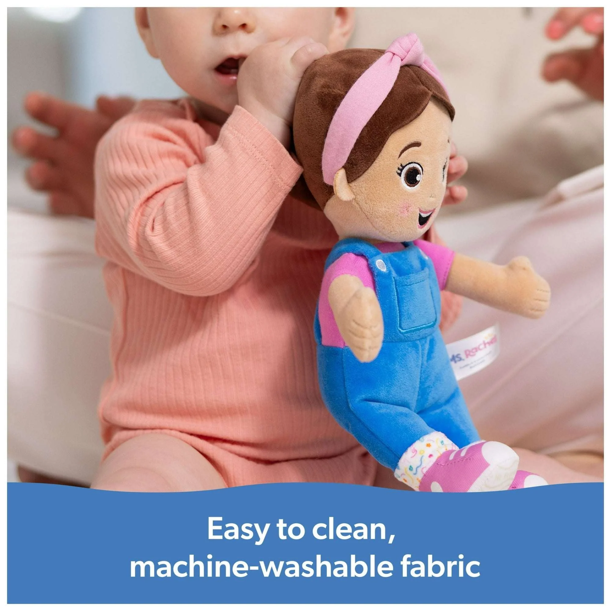 Ms. Rachel Official Basic 11-Inch Cuddle & Comfort Plush Doll for Ages 6 Months to 3+ - Image 4