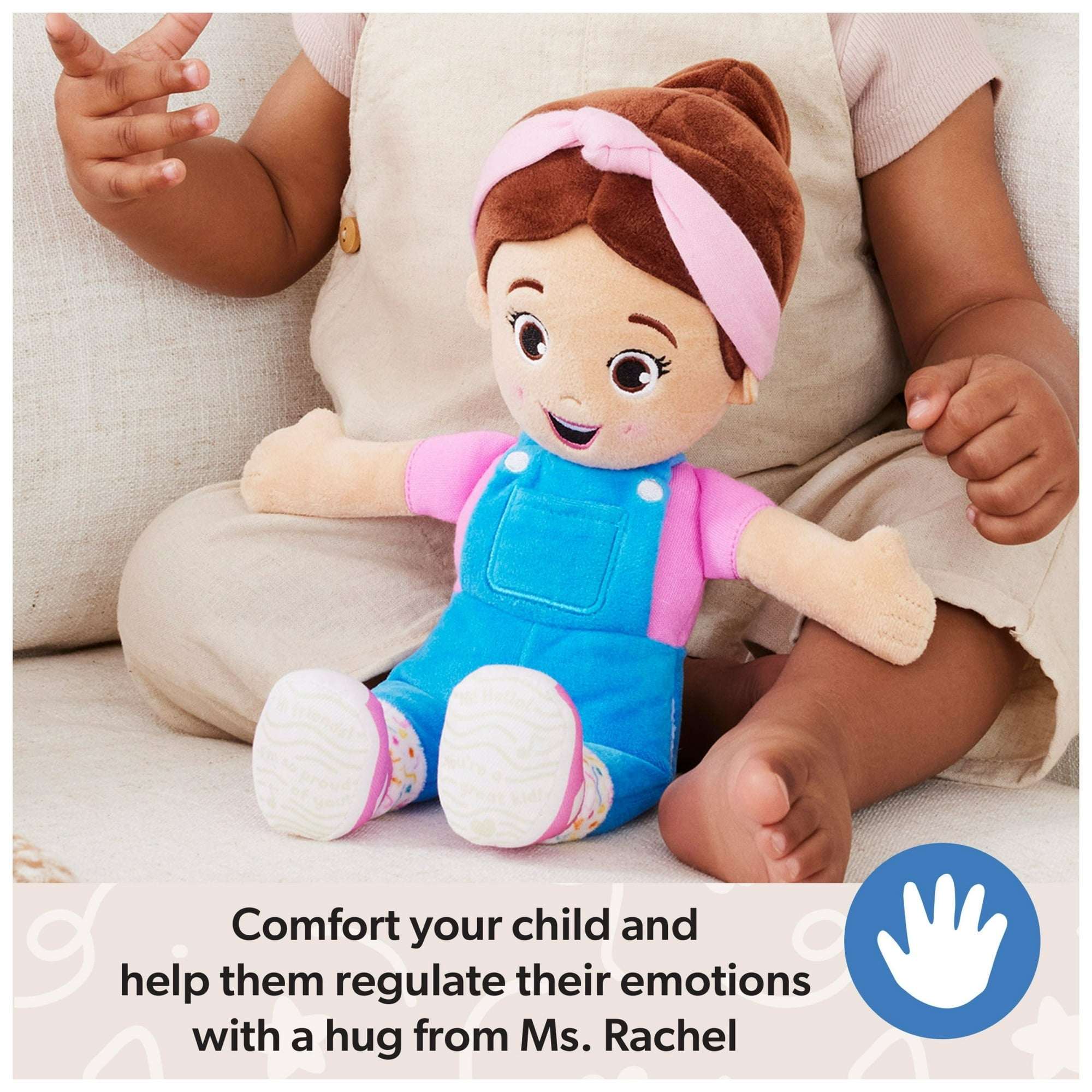 Ms. Rachel Official Basic 11-Inch Cuddle & Comfort Plush Doll for Ages 6 Months to 3+ - Image 5