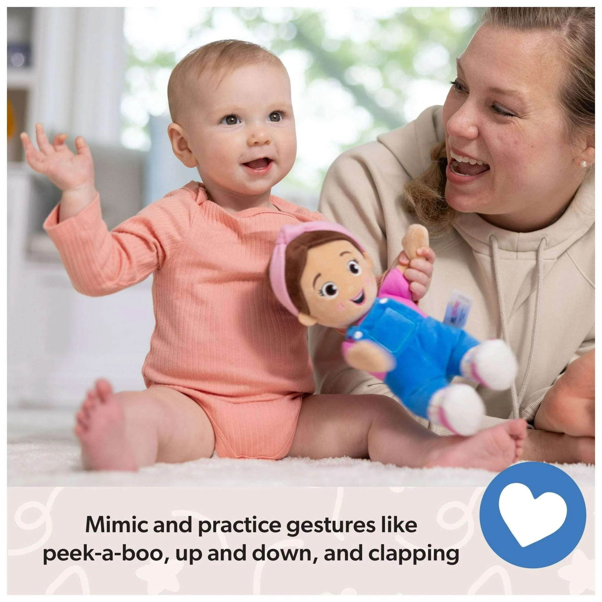 Ms. Rachel Official Basic 11-Inch Cuddle & Comfort Plush Doll for Ages 6 Months to 3+ - Image 7