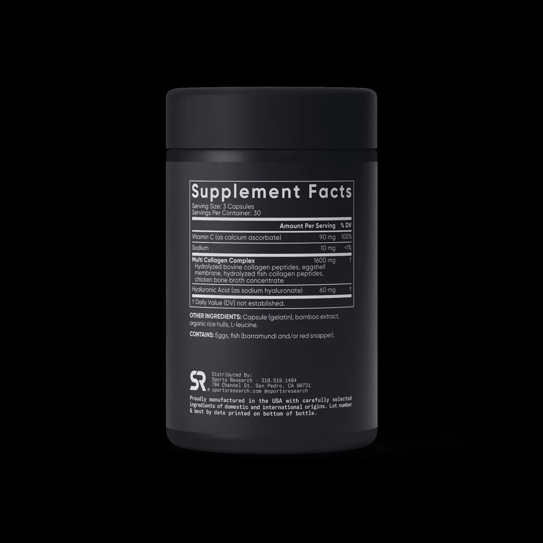 Multi Collagen Complex (90 capsules) 1600 mg - Image 2