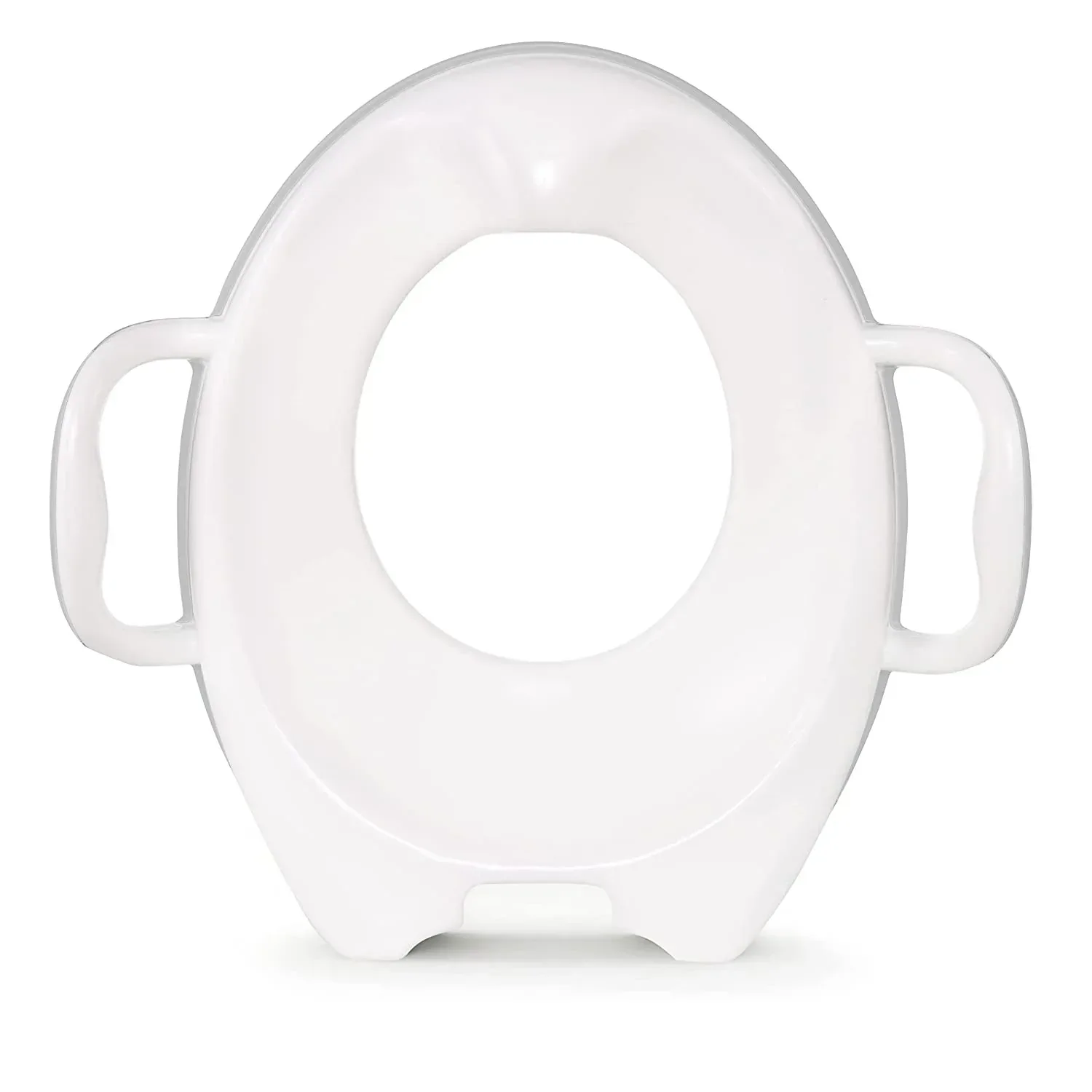 Munchkin® Sturdy™ Toddler Potty Seat, Built-in Handles, Gray, Unisex