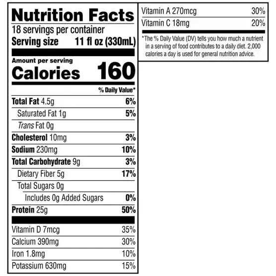Muscle Milk Genuine Protein Shake Chocolate, 11 fl oz, 18-pack - Image 3