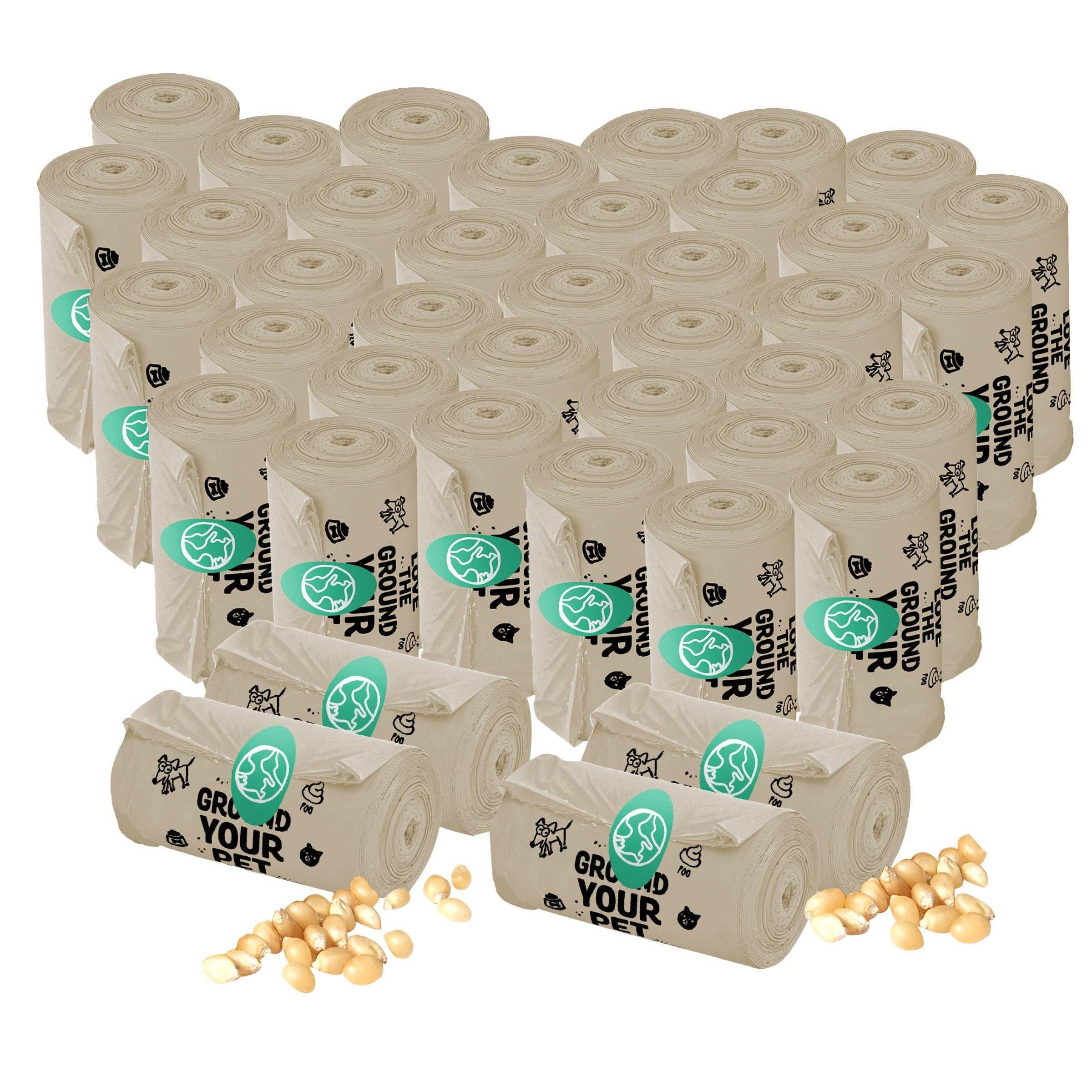 MyEco World Poop Bags 40 Roll Pack, 600 Bags - Image 3