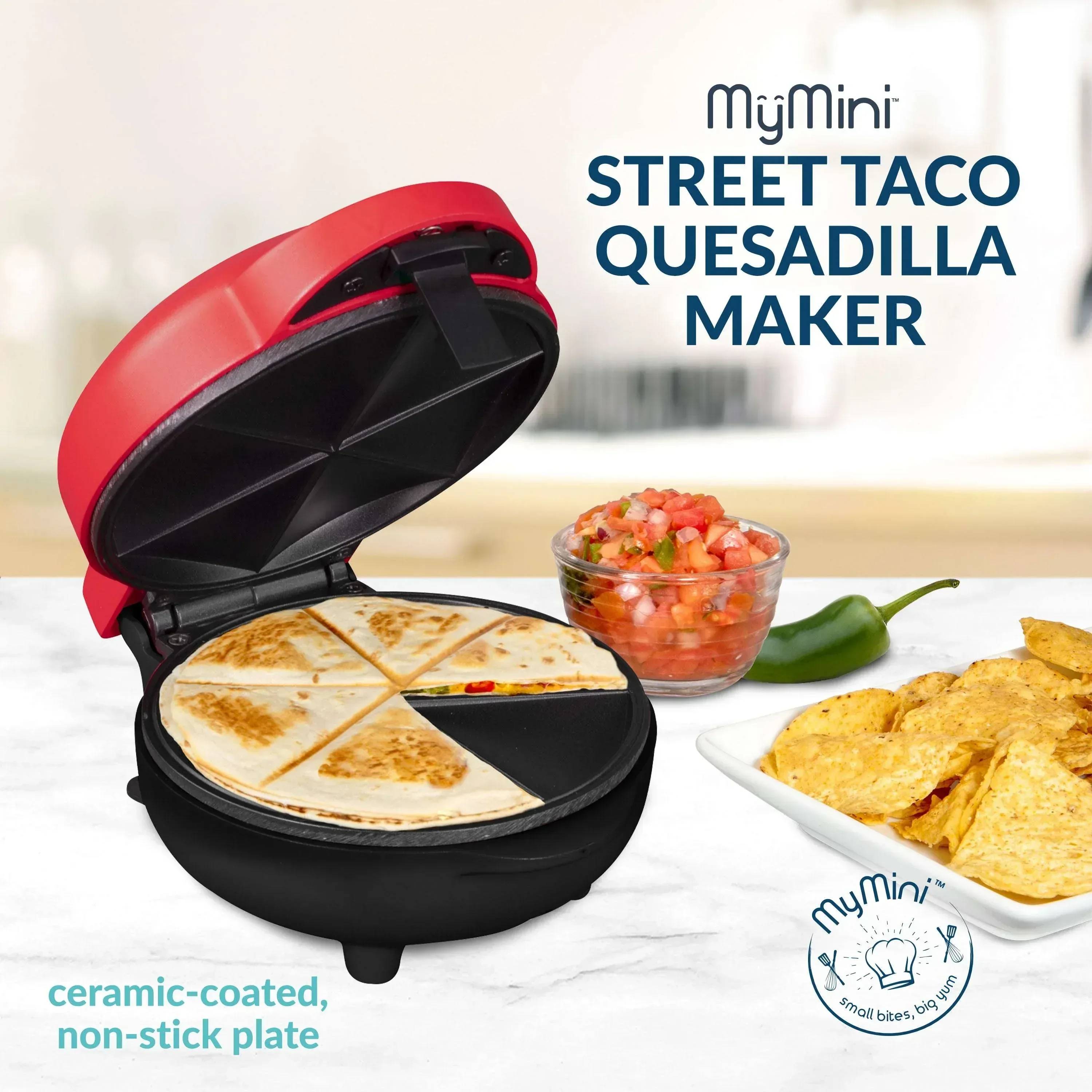 MyMini 550-Watt Street Taco Quesadilla Maker - Image 2
