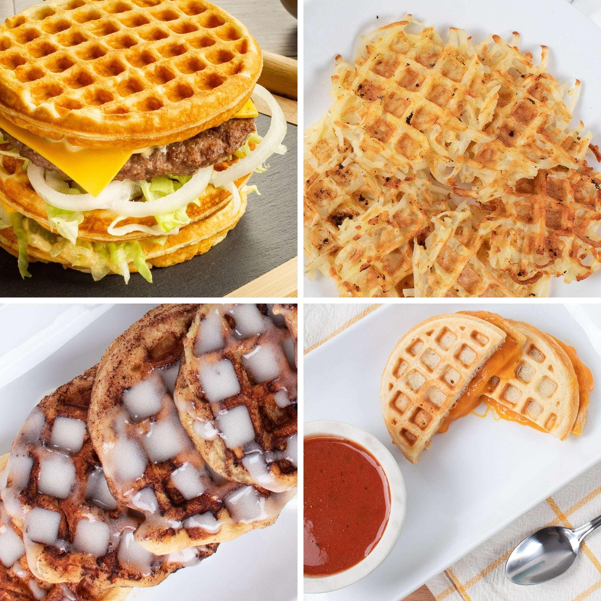 MyMini Waffle Maker, Teal - Image 5