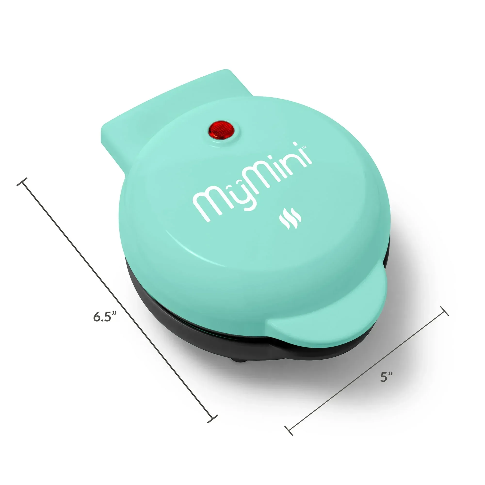 MyMini Waffle Maker, Teal - Image 8