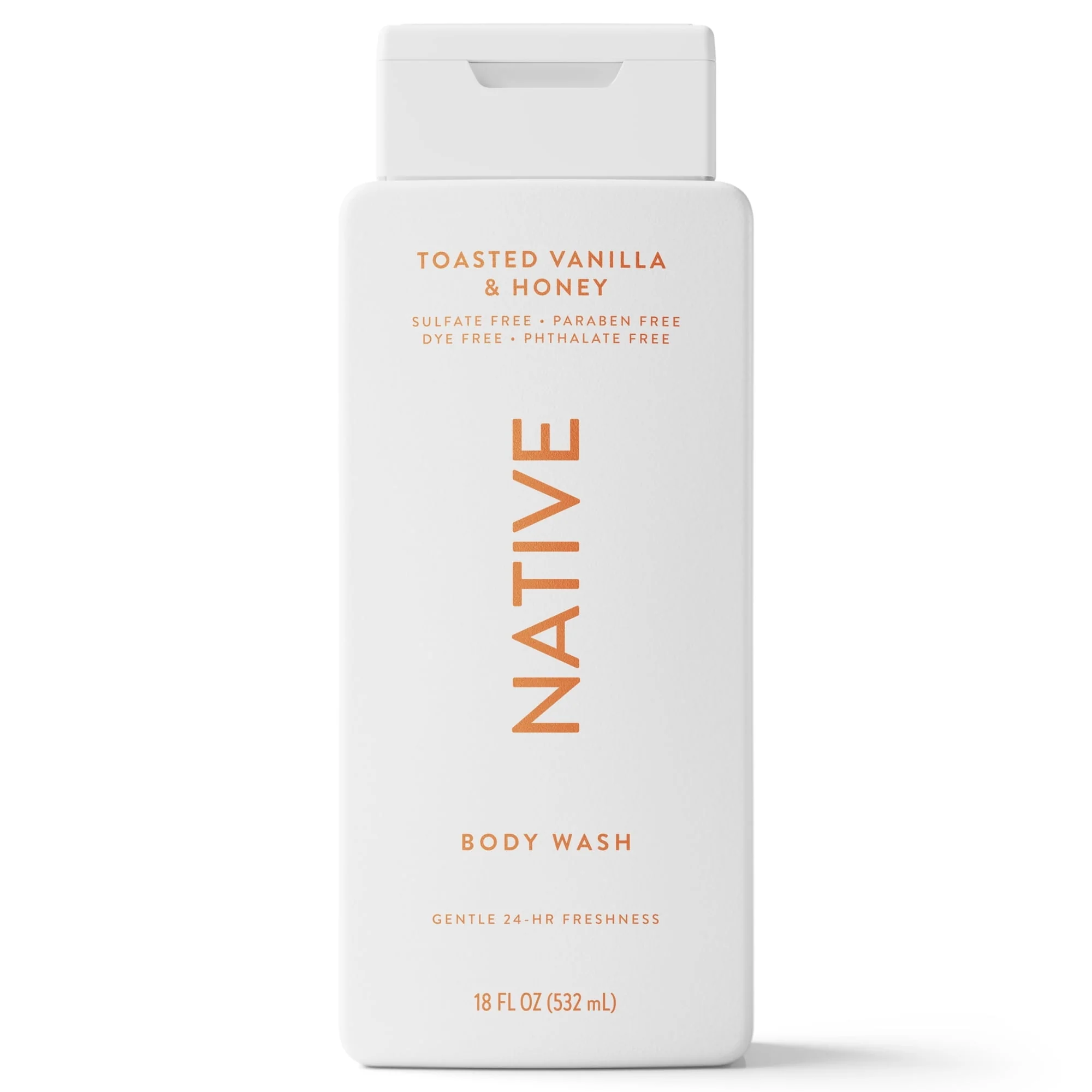 Native Body Wash Toasted Vanilla & Honey, for women & men 18 fl oz - Image 11