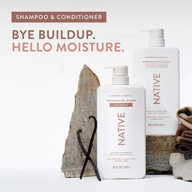 Native Cashmere & Vanilla Shampoo and Conditioner Set, 68 fl. oz. - Image 3
