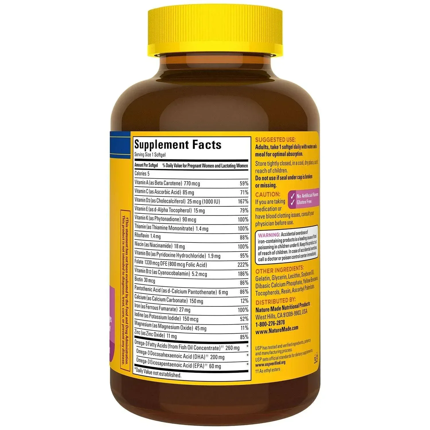 Nature Made Prenatal Multivitamin Softgels, 150 ct. - Image 9