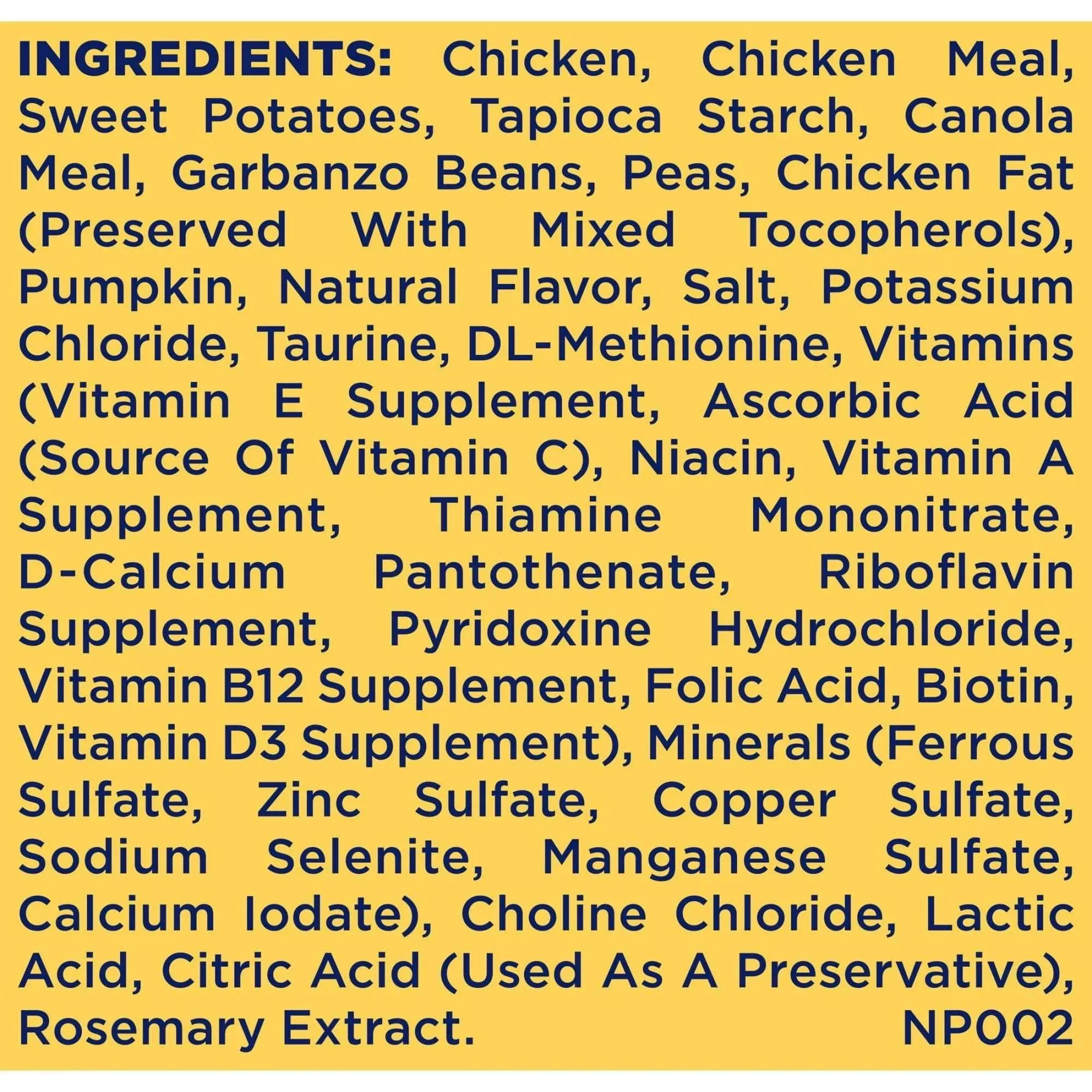 Nature′s Recipe Small Breed Grain Free Chicken, Sweet Potato & Pumpkin Dry Dog Food - Image 12