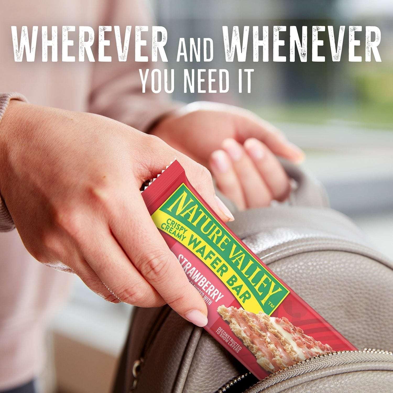 Nature Valley Crispy Creamy Strawberry Wafer Bars, 20 ct. - Image 4
