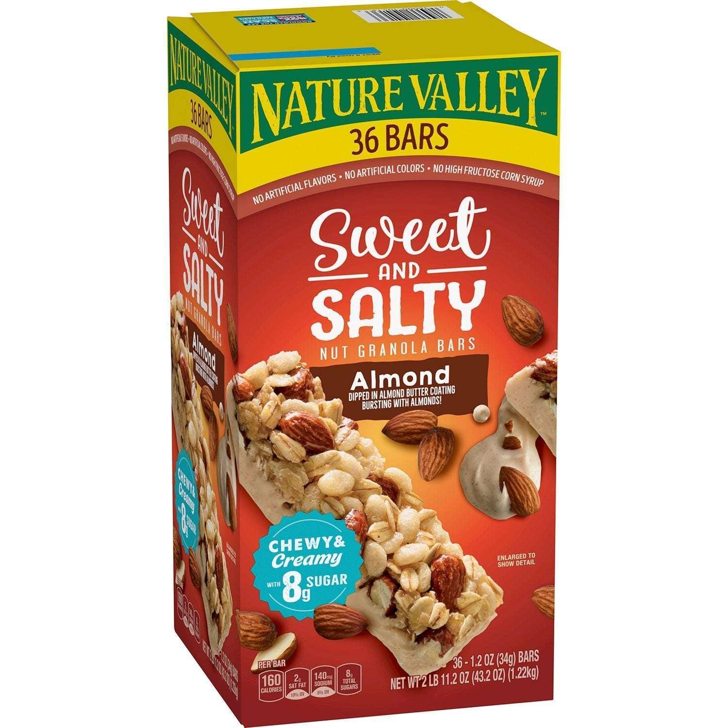 Nature Valley Sweet and Salty Nut Almond Granola Bars, 36 ct. - Image 3