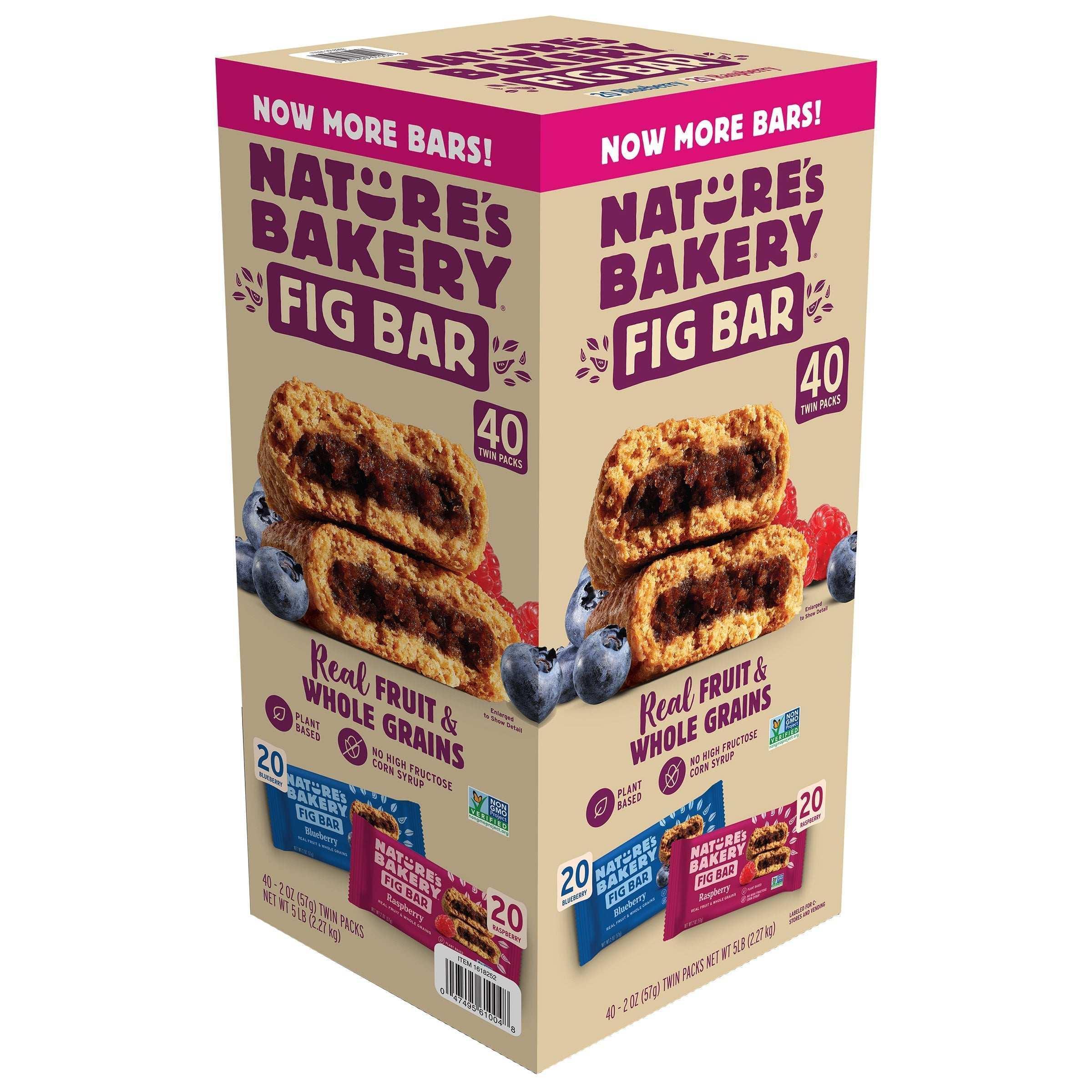 Nature's Bakery Fig Bar, Variety Pack, 2 oz, 40-count - Image 3