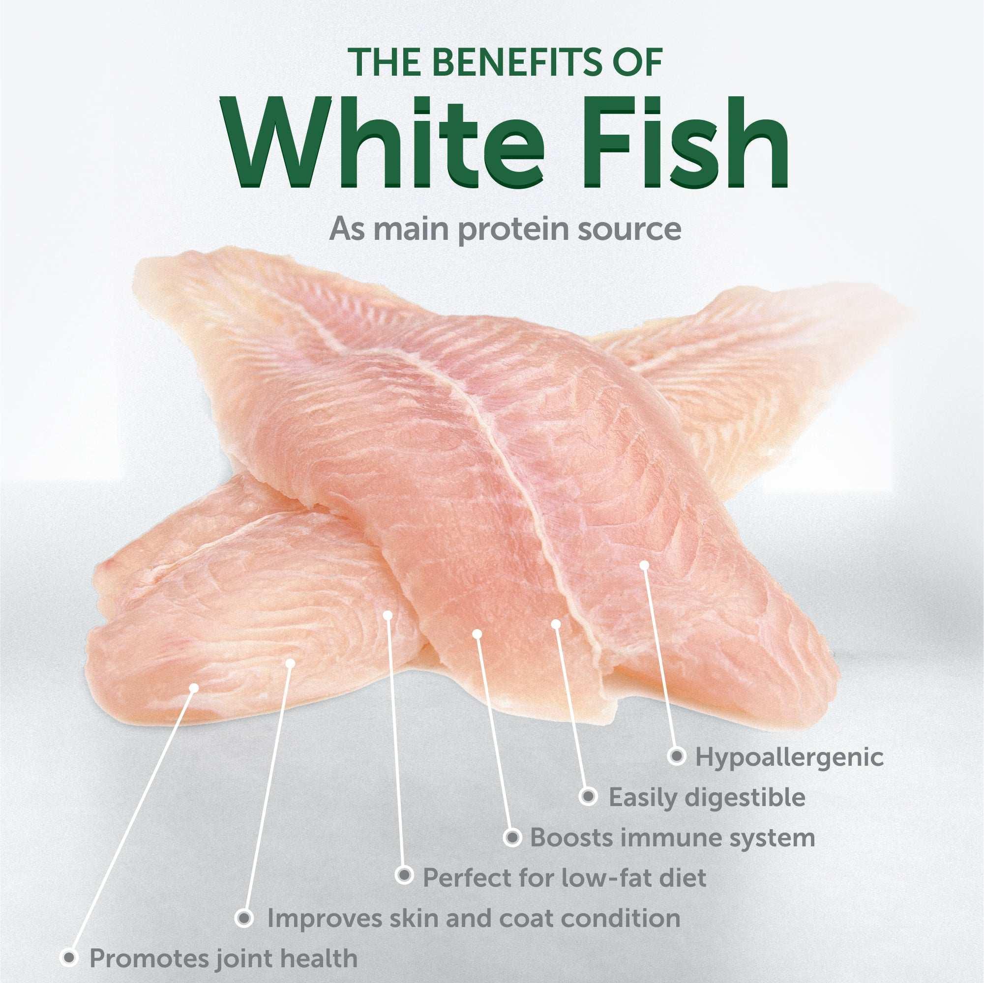 Nature's Protection Superior Care Grain Free White Fish Dry Dog Food, Small Breed Puppy, 22 lb Bag - Image 3