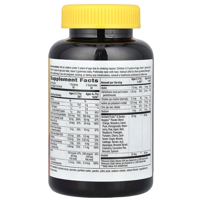 Nature's Way, Alive! Kids, Gummy Multivitamin, Cherry, Orange & Grape , Gummies - Image 2