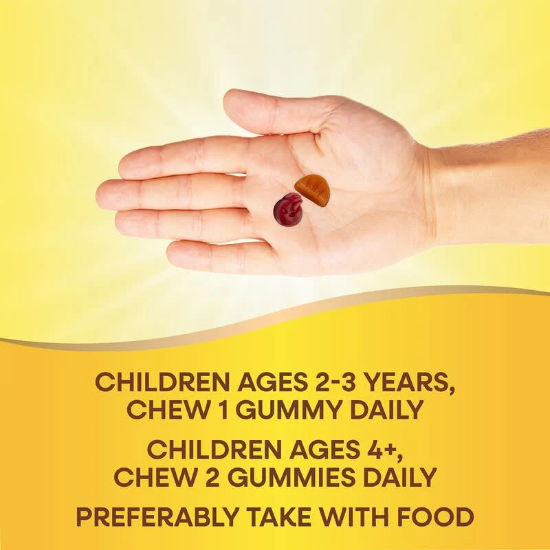 Nature's Way, Alive! Kids, Gummy Multivitamin, Cherry, Orange & Grape , Gummies - Image 7