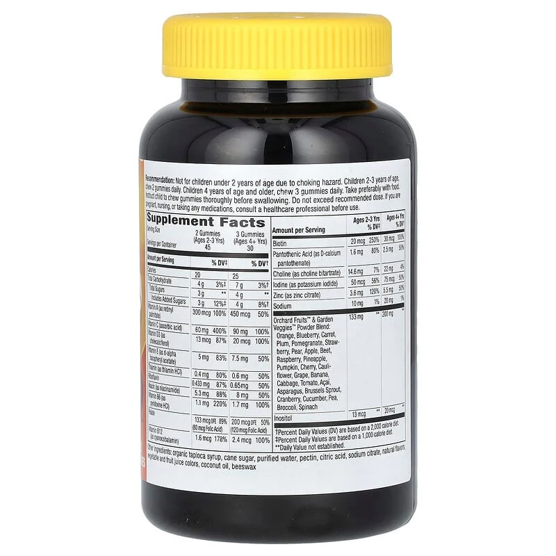 Nature's Way, Alive! Kids, Gummy Multivitamin, Cherry, Orange & Grape , Gummies - Image 9