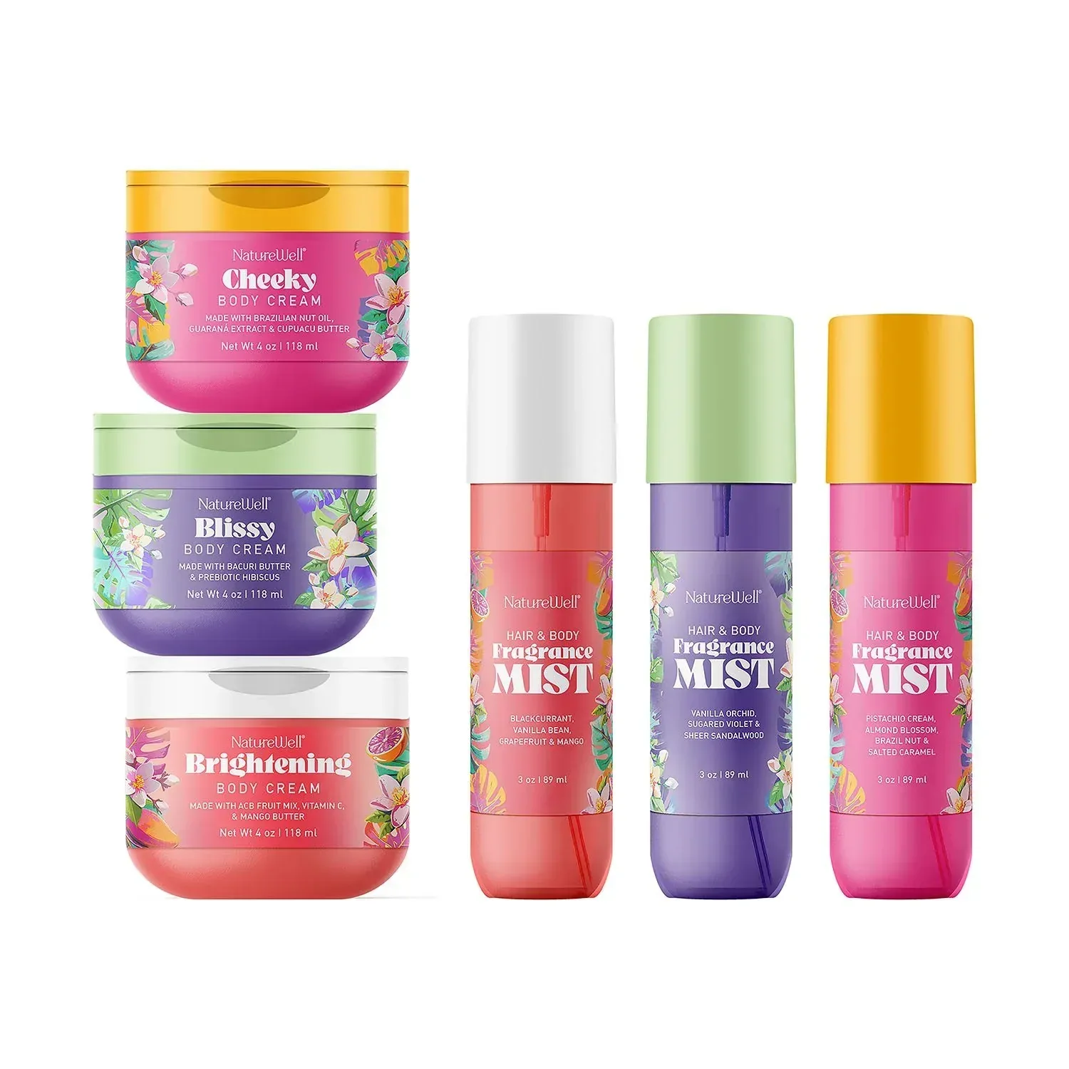 NatureWell Signature Body Cream and Mist, 6 pc. - Image 4