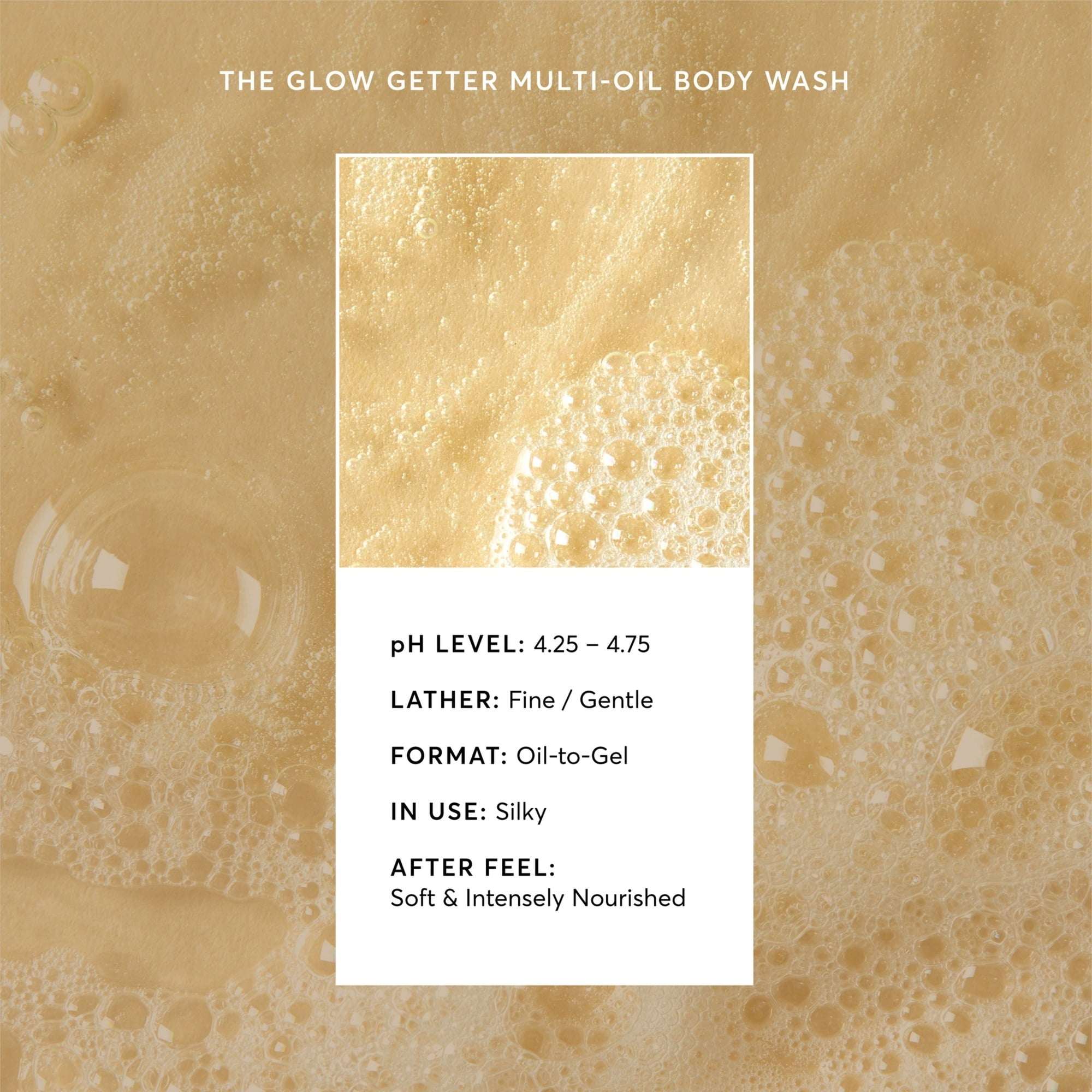 Naturium The Glow Getter Multi-Oil Hydrating Body Wash, Gentle Cleanser, 16.9 fl oz - Image 4