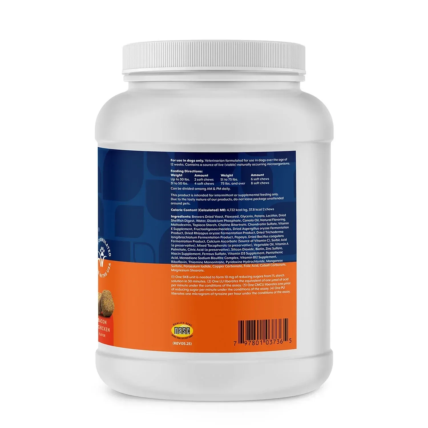 NaturVet Daily Multi-Vitamin All-In-One Supplement for Dogs, 240 ct. - Image 2