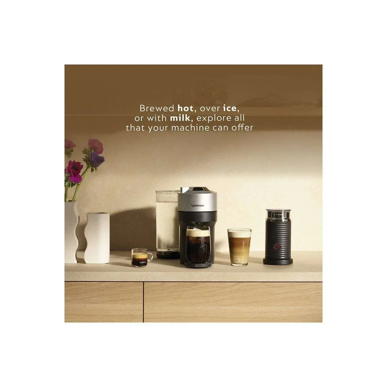 Nespresso Vertuo Pop+ Deluxe Coffee Maker by De'Longhi with Milk Frother - Image 6
