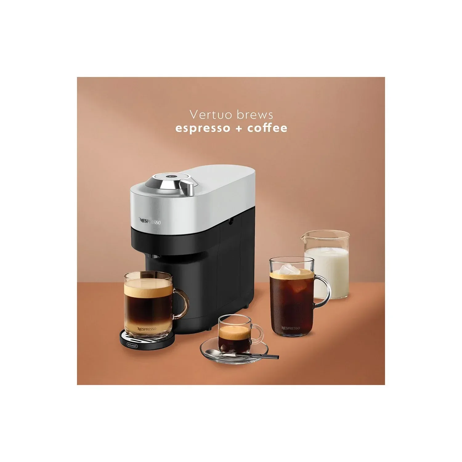 Nespresso Vertuo Pop+ Deluxe Coffee Maker by De'Longhi with Milk Frother - Image 7