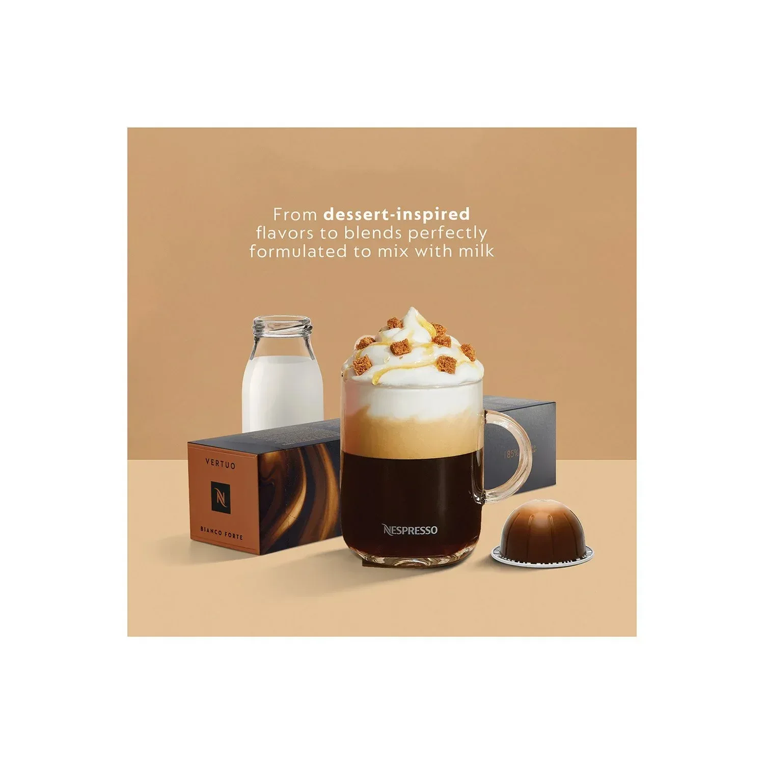 Nespresso Vertuo Pop+ Deluxe Coffee Maker by De'Longhi with Milk Frother - Image 9