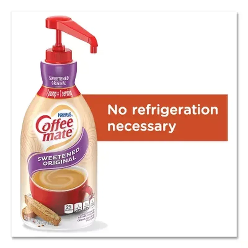 Nestle Coffee-Mate Coffee Creamer, Sweetened Original (101.4 Fl. Oz., 2 Pk.) - Image 4