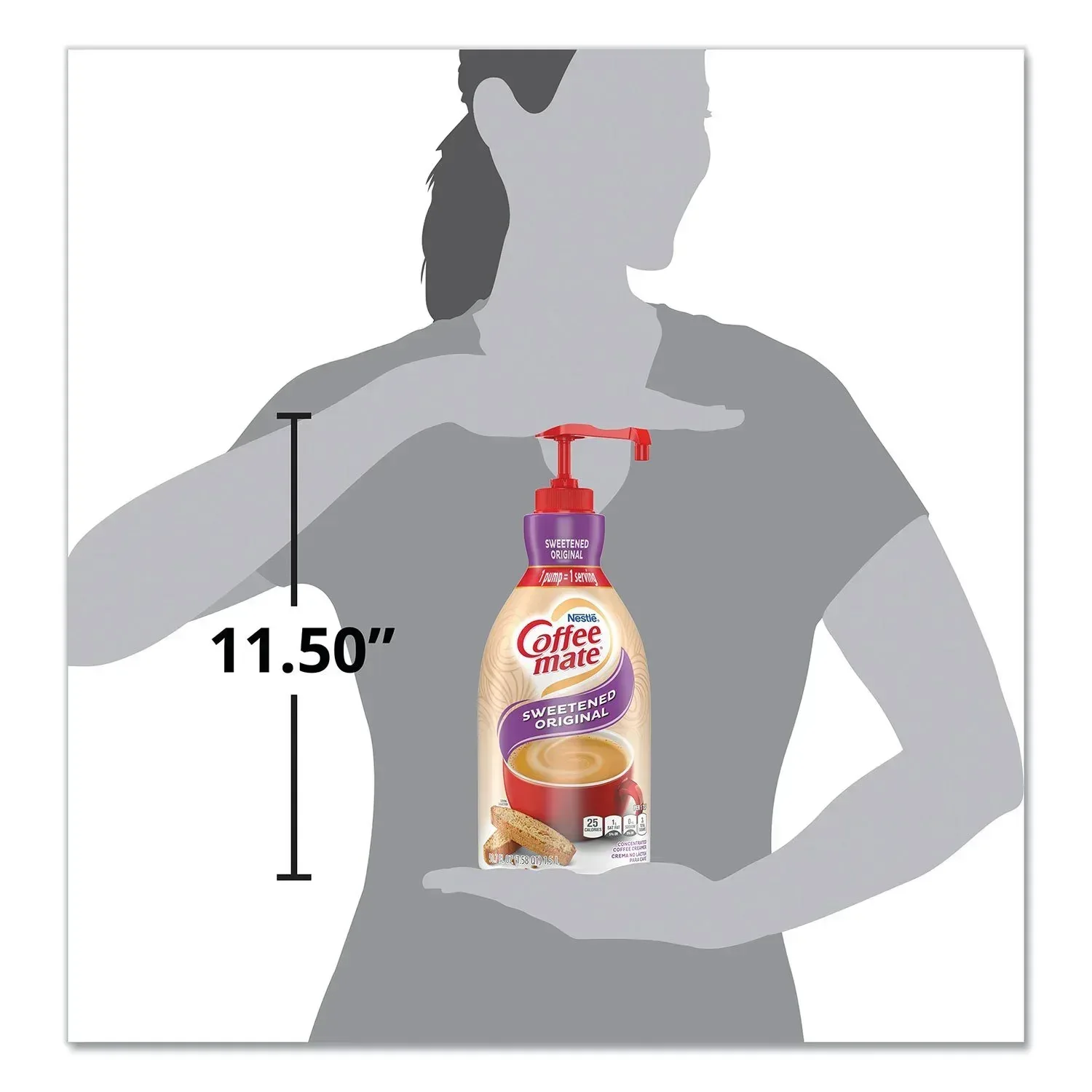 Nestle Coffee-mate Coffee Creamer, Sweetened Original, 50.7 fl. oz., 2 pk. - Image 5