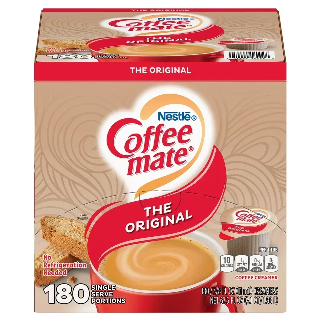 Nestlé Coffee-mate Liquid Creamer, Original, 180-count