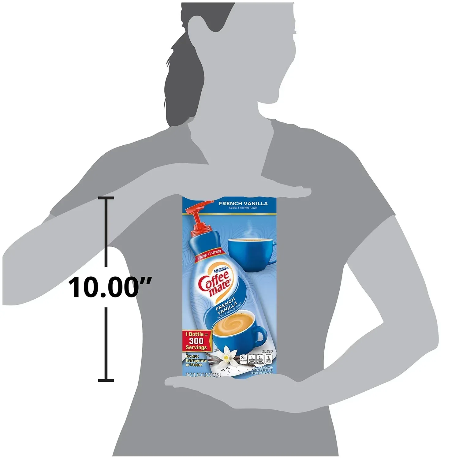 Nestle Coffee mate Liquid Creamer Pump, French Vanilla, 50.7 fl. oz. - Image 5