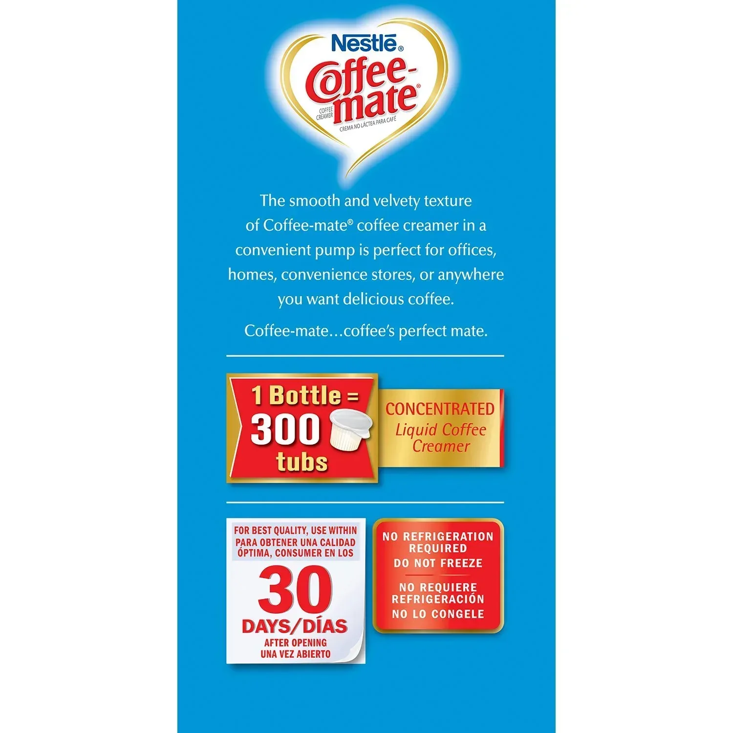 Nestle Coffee mate Liquid Creamer Pump, French Vanilla, 50.7 fl. oz. - Image 6