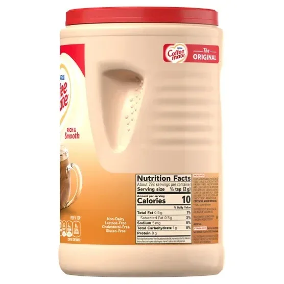 Nestlé Coffee-mate Powdered Creamer, Original, 56 oz - Image 2